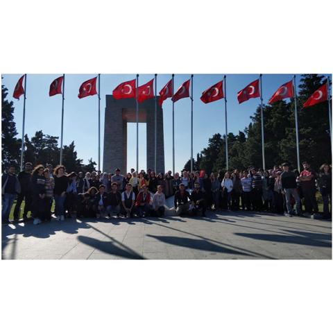 Türkiye Gençlik Vakfı Çanakkale il temsilciliği “10.000 Genci Şehit Dedeleriyle Buluşuyor”