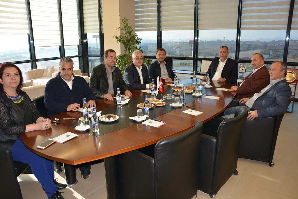 ÇANAKKALE MİLLETVEKİLİ AYHAN GİDER ÇTSO YÖNETİMİNİ ZİYARET ETTİ
