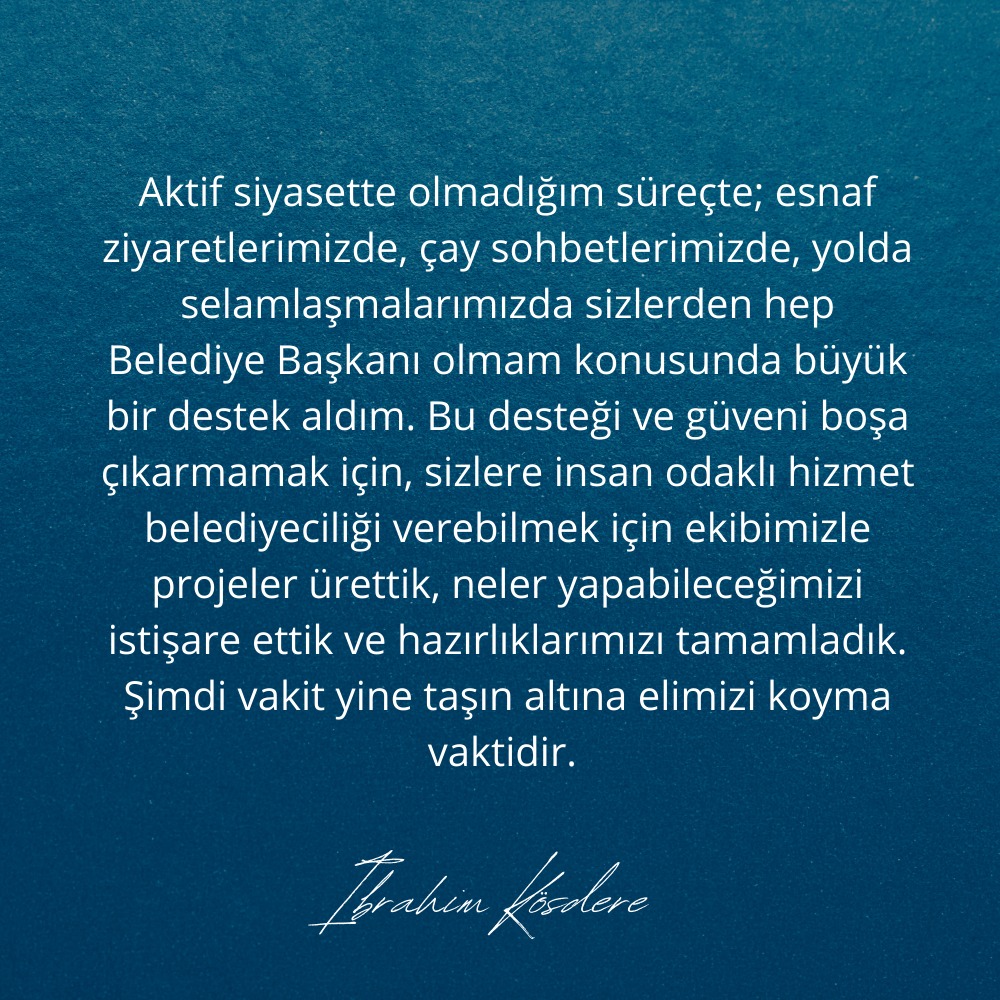 Deneyimli siyasetçi Köşdere’den Çanakkale Ruhu vurgusu