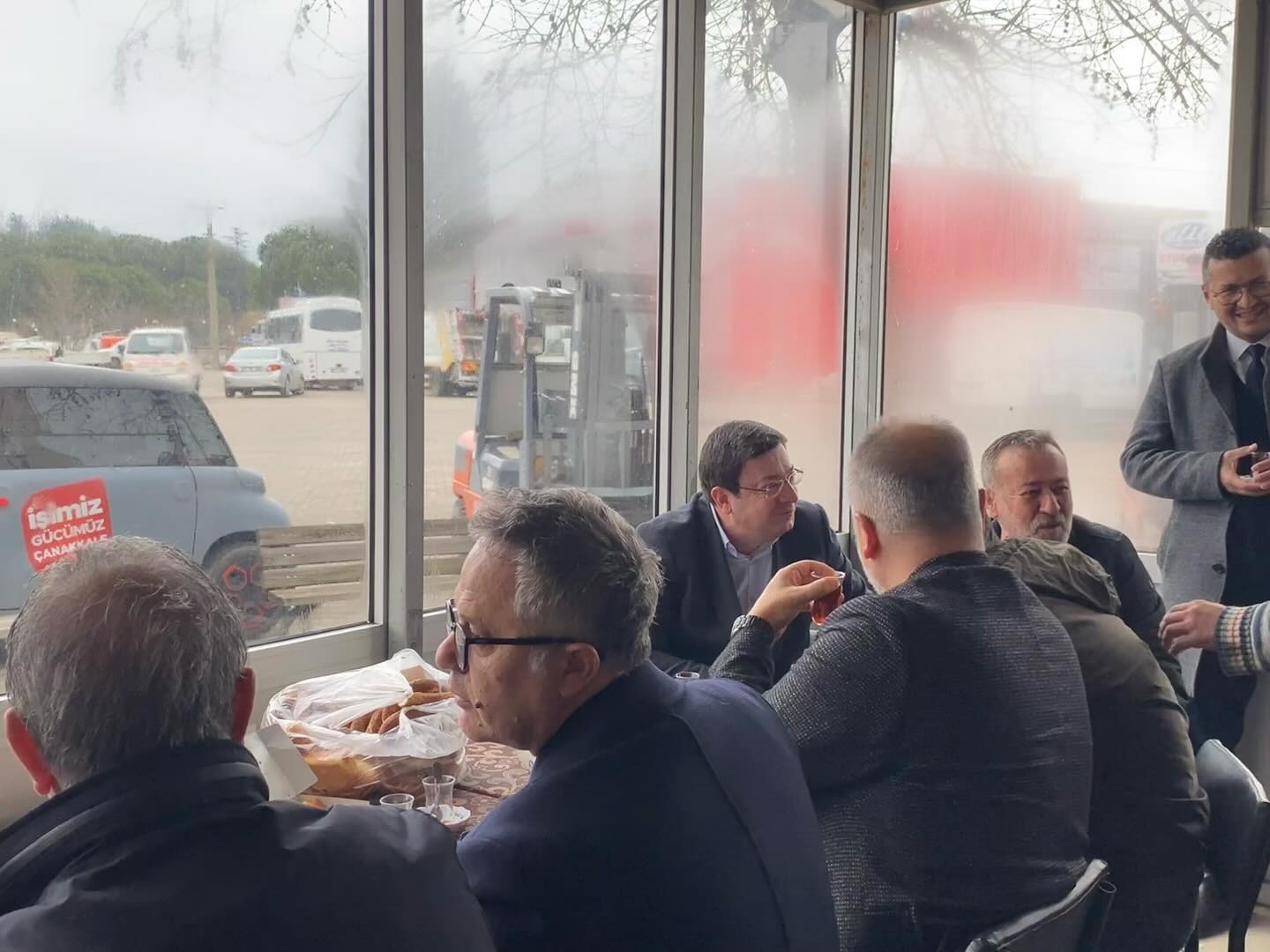 CHP'li Erkek sanayi esnafı ile bir araya geldi