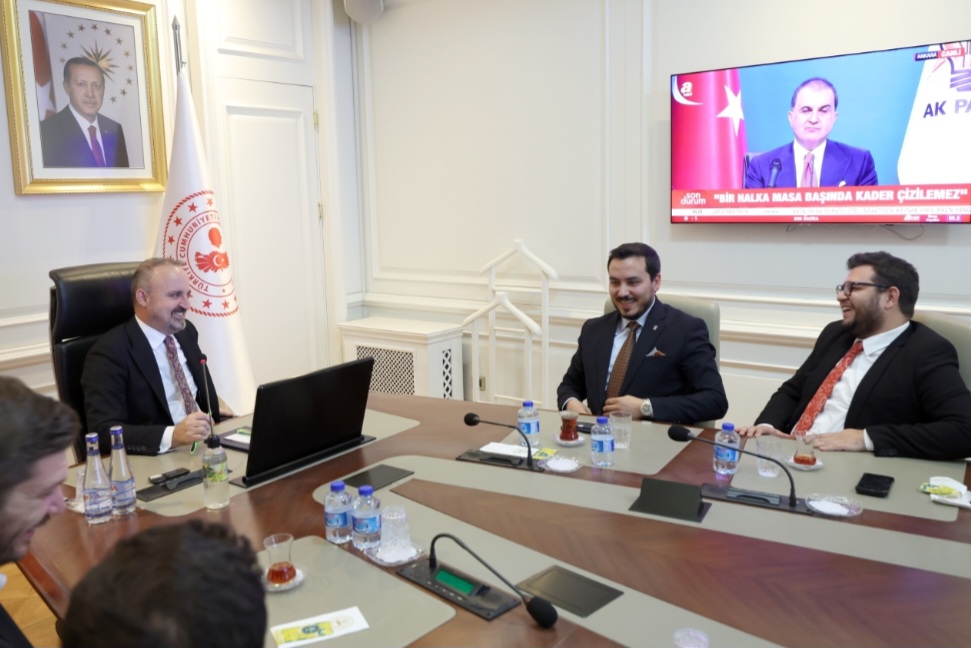 AK Parti Edirne Gençlik Kolları, Turan’ı ziyaret etti.