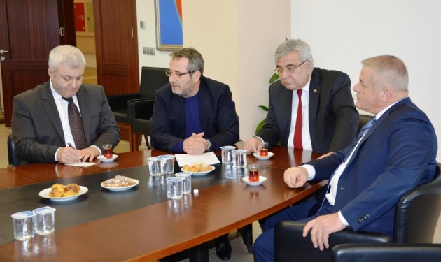 CHP’Lİ TUNCAY ÖZKAN, MİLLETVEKİLLERİ SERDAR SOYDAN