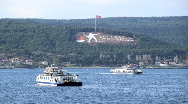 18 Mart Törenleri Nedeniyle Feribot Saatleri Değiştirildi