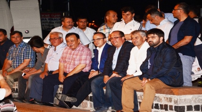 Turan Sokak Basketbol Maçlarını İzledi
