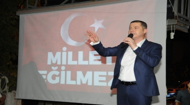 Çan’da Milli irade nöbeti