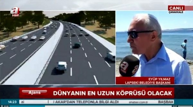 Çanakkale 1915 Köprüsü Çanakkale’de Heyecan Yarattı