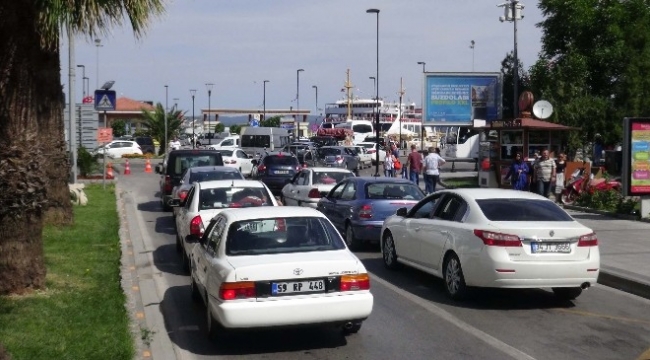 Çanakkale'de Bayram Yoğunluğu