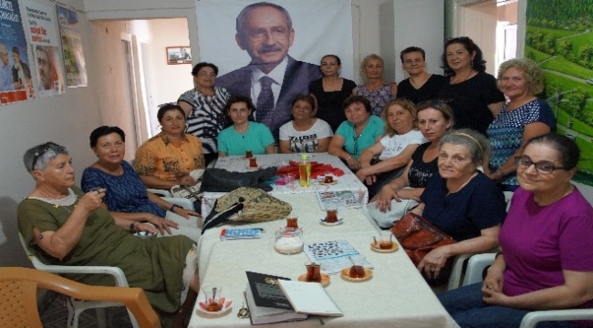 CHP Kadın Kolları Genişletilmiş Dayanışma Toplantısı Yapıldı