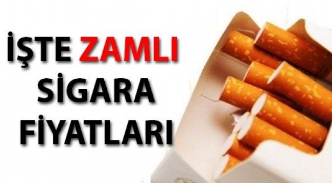 Sigara Fiyatları Zamlandı!