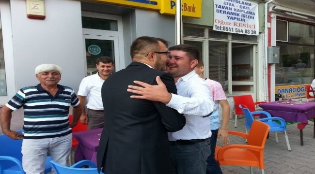 Umurbey Beldesinde Bayramlaşma Töreni