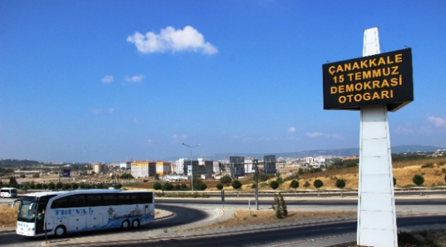 Çanakkale'ye 'Demokrasi Otogarı'