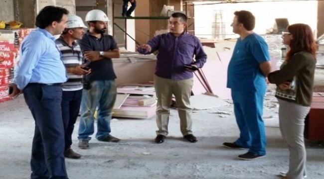 Genel sekreter Aksoy Bigaʼda incelemelerde bulundu
