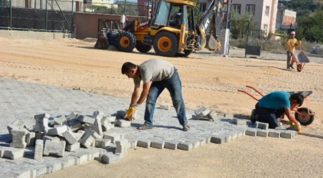 Üst Yapı Çalışmaları Sürüyor