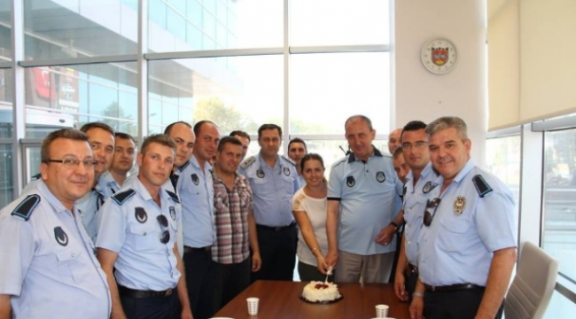 Başkan Işık'tan Zabıtalara Jest