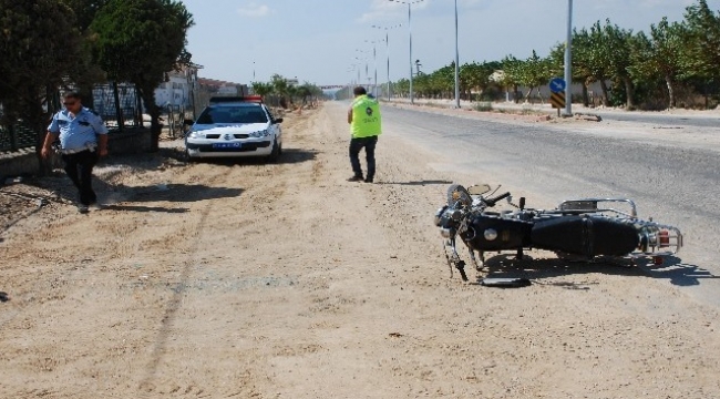 Bayramiç’te trafik kazası; 1 yaralı