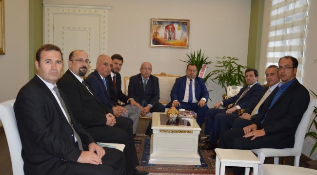 BİGA TSO HEYETİNDEN YENİ ÇANAKKALE VALİSİNE ZİYARET.