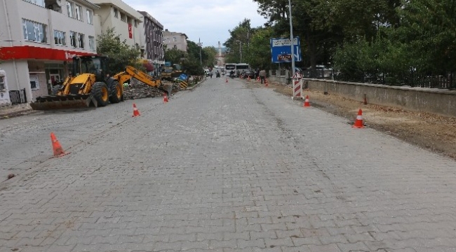 Bayramiç’te altyapı çalışmaları