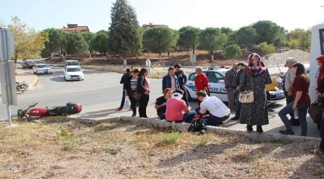 Çan’da trafik kazası; 1 yaralı