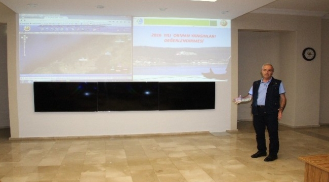 Çanakkale’de 2016 yılında 94 hektar alan yandı