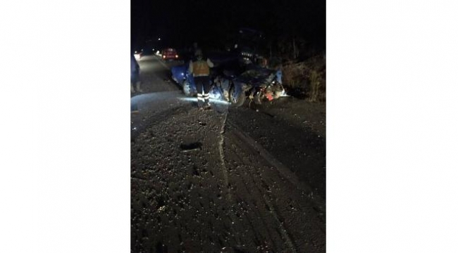 Çanakkale'de trafik kazası: 1 ölü