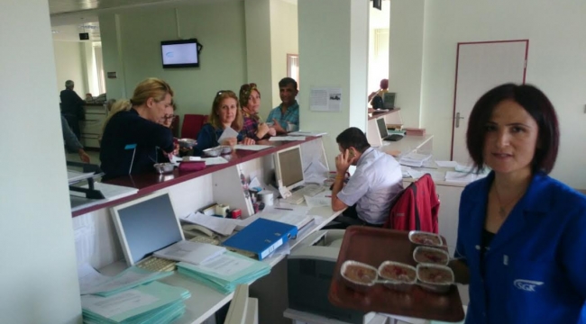 Çanakkale SGK  dan hem bilgilendirme hem aşure…