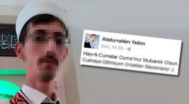 İmamdan skandal paylaşım