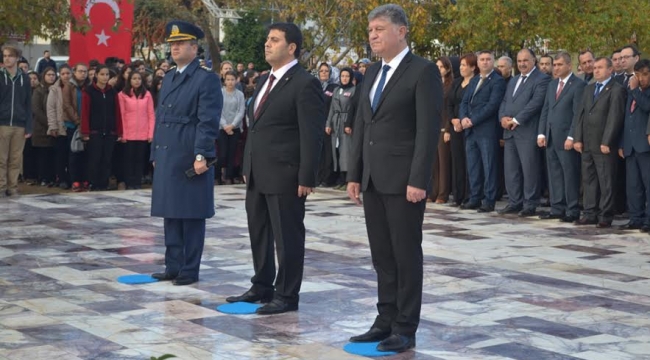 Ayvacık’ta 10 Kasım Anma Törenleri