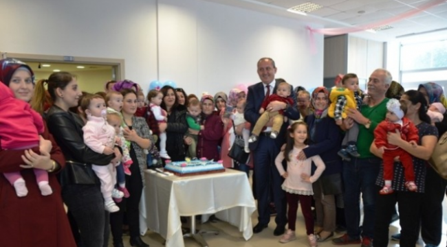 Biga'da, 'Hoş Geldin Bebeğim' Partisi