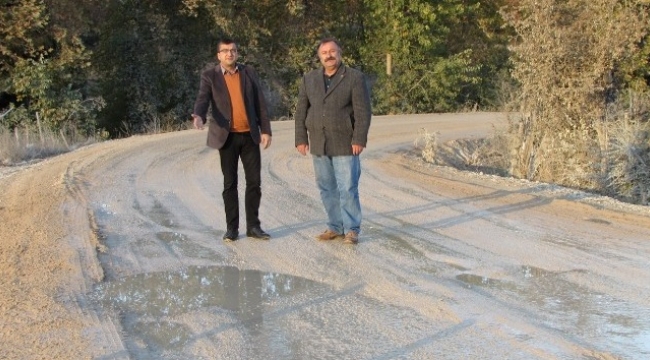 CHP milletvekili Öz yol sorununu inceledi