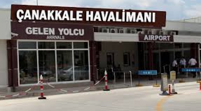 EKİM AYINDA ÇANAKKALE HAVALİMANI’NDA 27.243 YOLCUYA HİZMET VERİLDİ…