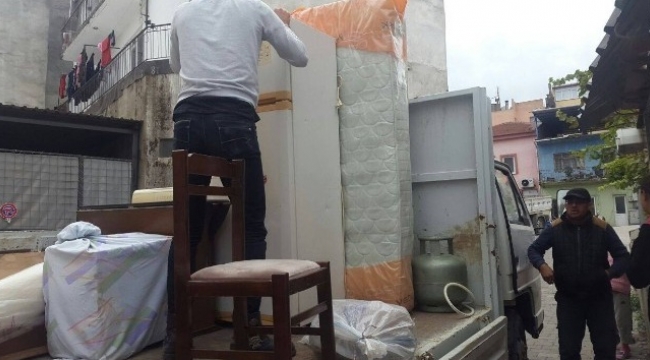 Gönüllü gençlerden sevindiren yardım