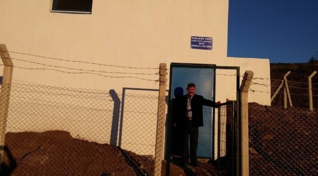 Kızıldam köyü su deposu faaliyete geçti