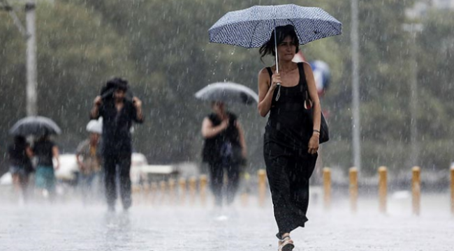 Meteorolojiden Fırtına ve Yağmur Uyarısı
