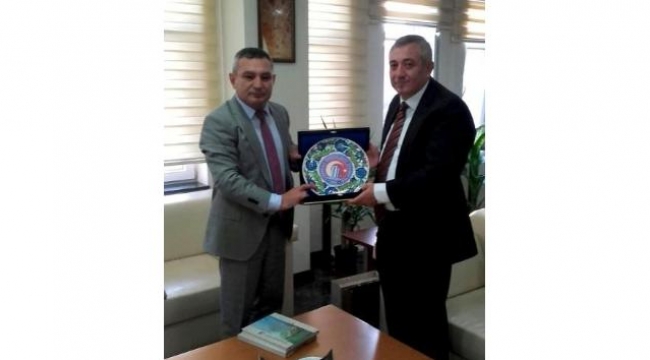 Rektör Acer’den Emniyet Müdürü Celal Sel’e Ziyaret