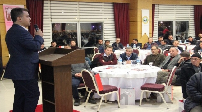 Çan süt üreticileri birliğinden besicilere konferans