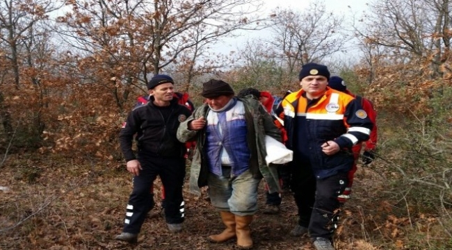 Çanakkale'de 3 gündür kayıp olan çoban ormanda bulundu
