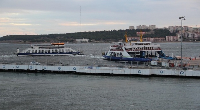 Çanakkale’de ada seferlerine olumsuz hava engeli