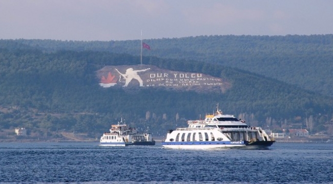 Çanakkale’de bayraklar yarıya indirildi