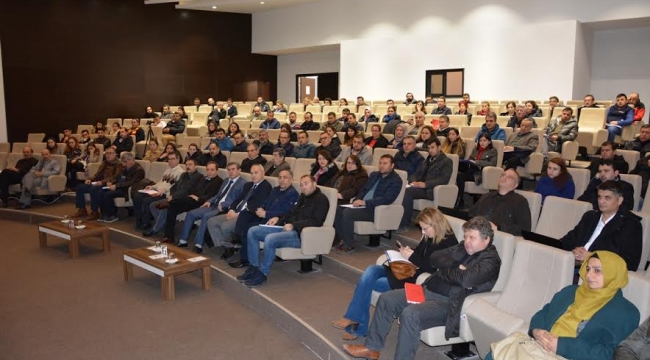 ÇANAKKALE’DE FAALİYET GÖSTEREN MUHASEBECİLER ÇTSO’DA BİR ARAYA GELDİ
