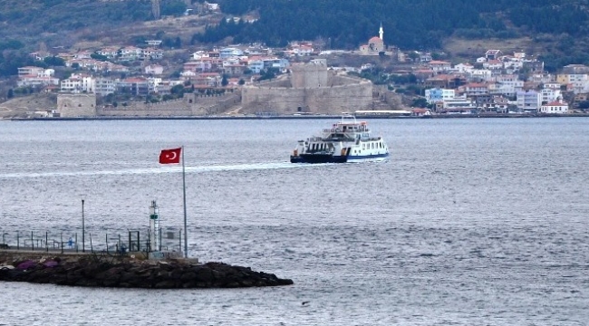 Çanakkale’de feribot seferleri iptal edildi