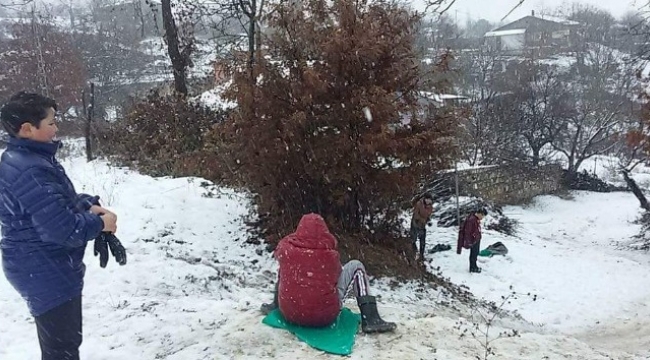Çanakkale’de kar yağışı