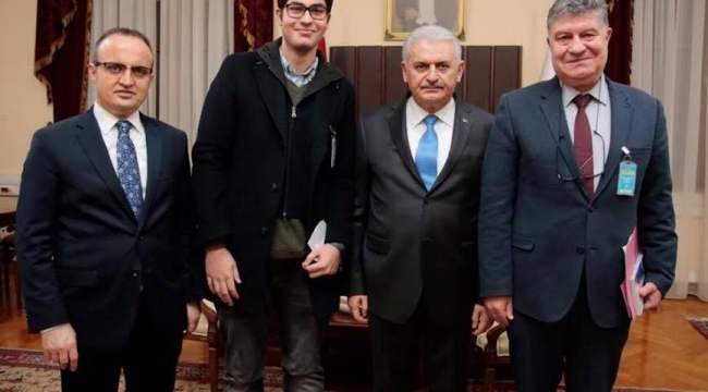 AYVACIK BELEDİYE BAŞKANINDAN BAŞBAKANA ZİYARET