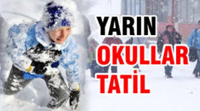 Çanakkale'de Eğitime Bir Gün Daha Ara Verildi!