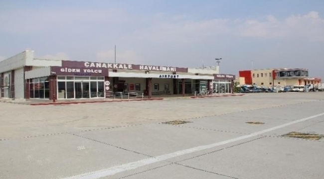 Çanakkale’de havayolu seyahatleri arttı