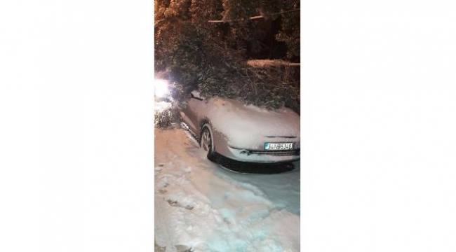 Çanakkale’de kar yağışı