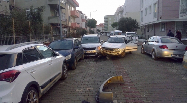 Çanakkale'de Trafik Kazası 1 yaralı