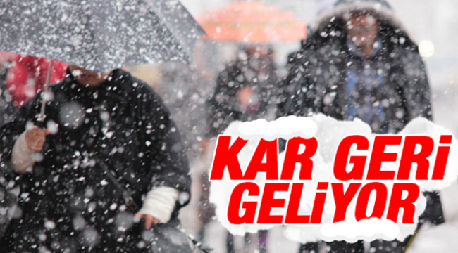 Çanakkale'ye Kar geri dönecek! Hem de 4 gün…