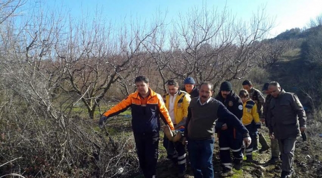 Dere Yatağında Mahsur Kalan Vatandaş Çanakkale AFAD Arama ve Kurtarma Ekibince ​Kurtarıldı
