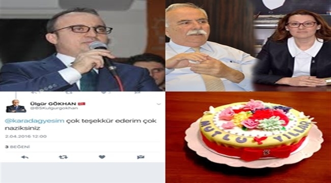 Karadağ, Başkanı kutladı, Başkanını unuttu