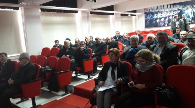 Muhtarlara içme suyunun önemi anlatıldı